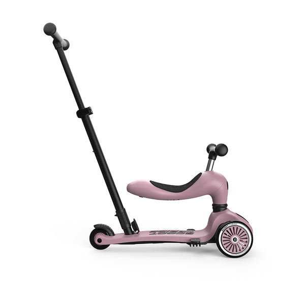 Highway Kick 1 Push & Go Bar Scooter + Pushbike (Wildberry)
