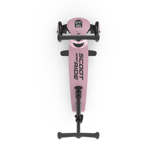 Highway Kick 1 Push & Go Bar Scooter + Pushbike (Wildberry)