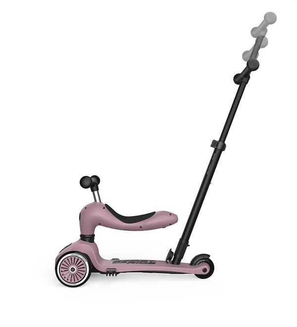 Highway Kick 1 Push & Go Bar Scooter + Pushbike (Wildberry)