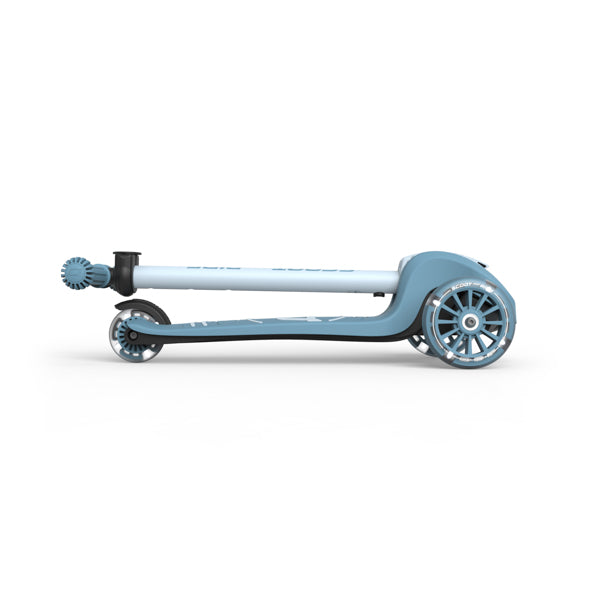 Highway Kick 3S Steering Foldable Scooter with LED Wheels (Steel)