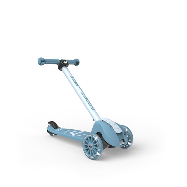 Highway Kick 3S Steering Foldable Scooter with LED Wheels (Steel)