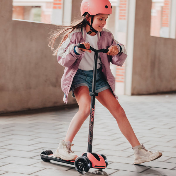 Highway Kick 5 Scooter with LED Wheels (Peach)