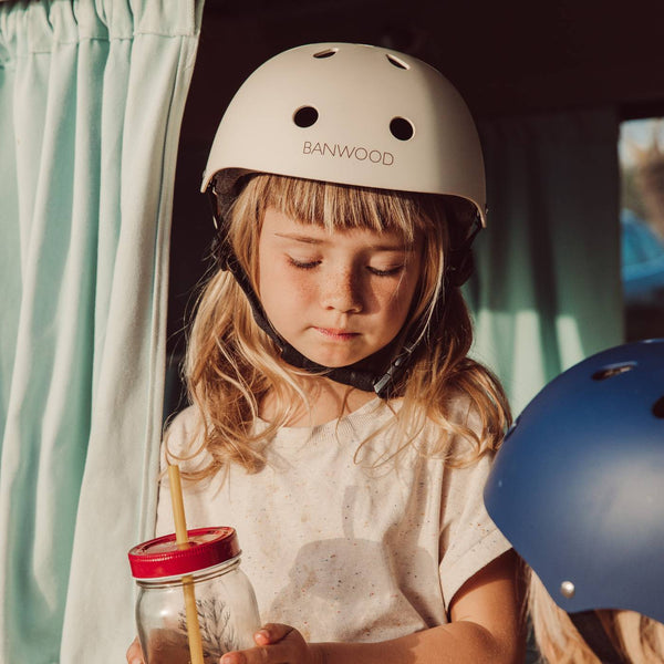 Banwood Classic Bike Helmet (Matte Cream)
