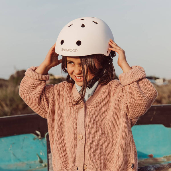 Banwood Classic Bike Helmet (Matte Pink)