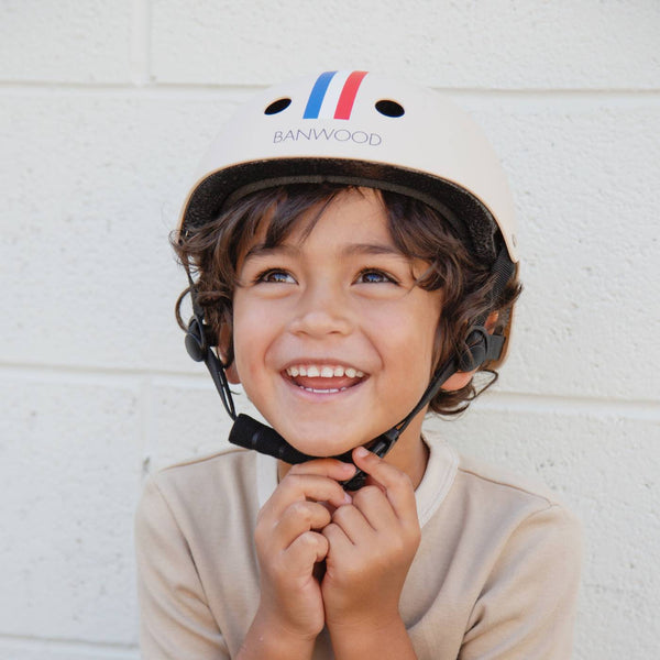 Banwood Classic Bike Helmet (Racer Stripe)