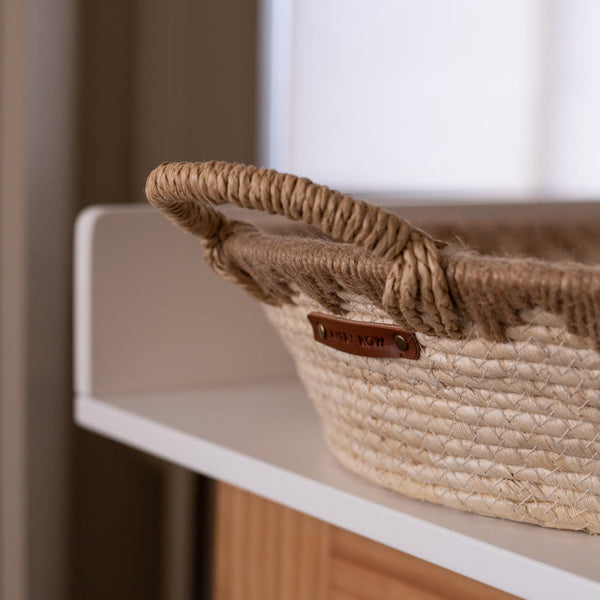 Maize Woven Changing Basket (Natural)
