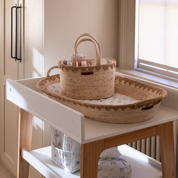Maize Woven Changing Basket (Natural)