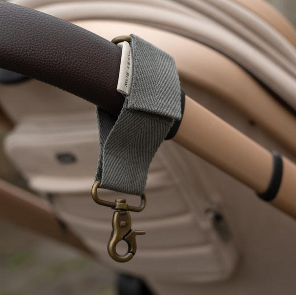 Baby Changing Bag with Pram Clips (Flint)