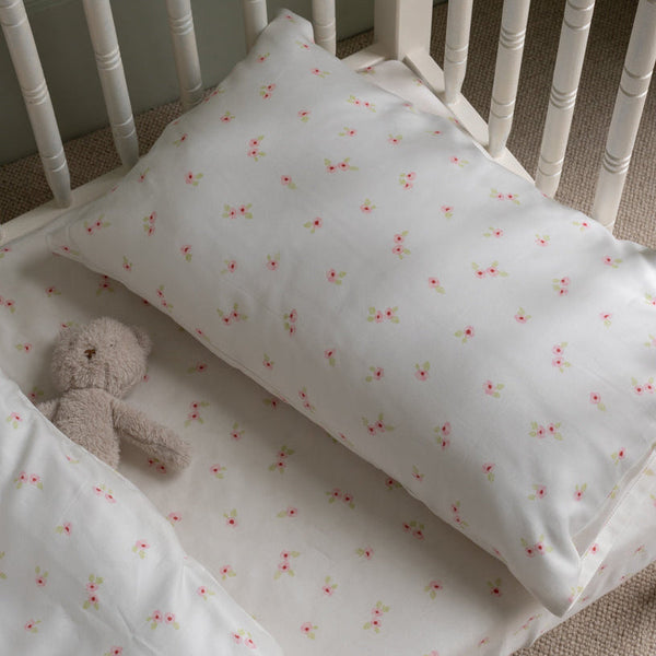 Organic Cotton Cotbed Bedding Set (Anemone)