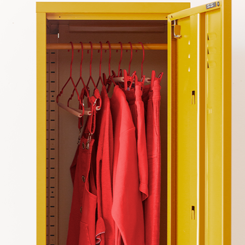 Kids Coated Wire Top Hangers Set of 10 (Poppy)