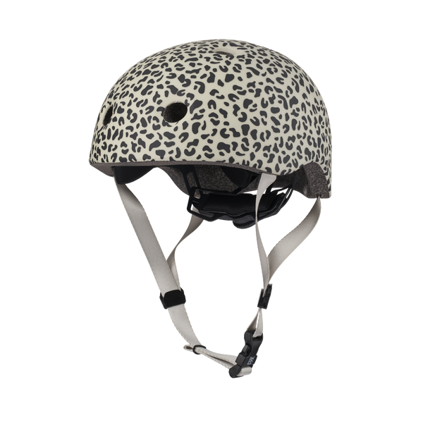 Hilary Leopard Print Bike Helmet (Mist)