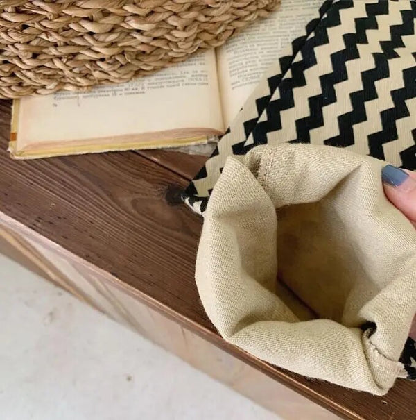 Zig Zag Stripe Trousers