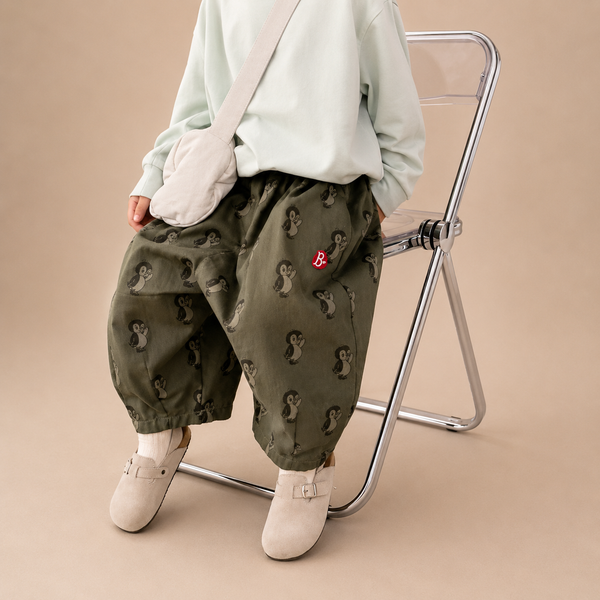 Pepe Penguin Balloon Pants (Green)