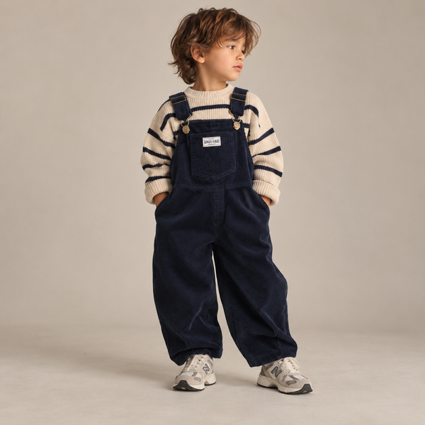 Sully Classic Cotton Corduroy Dungarees (Total Eclipse)