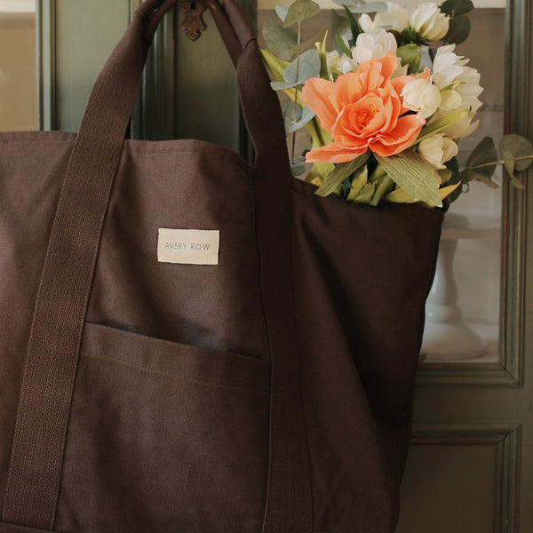 Canvas Tote Bag (Charcoal)