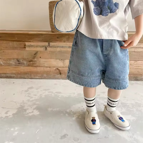 Nova Light Denim Shorts