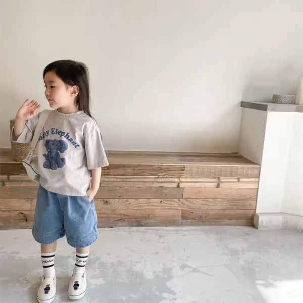 Nova Light Denim Shorts