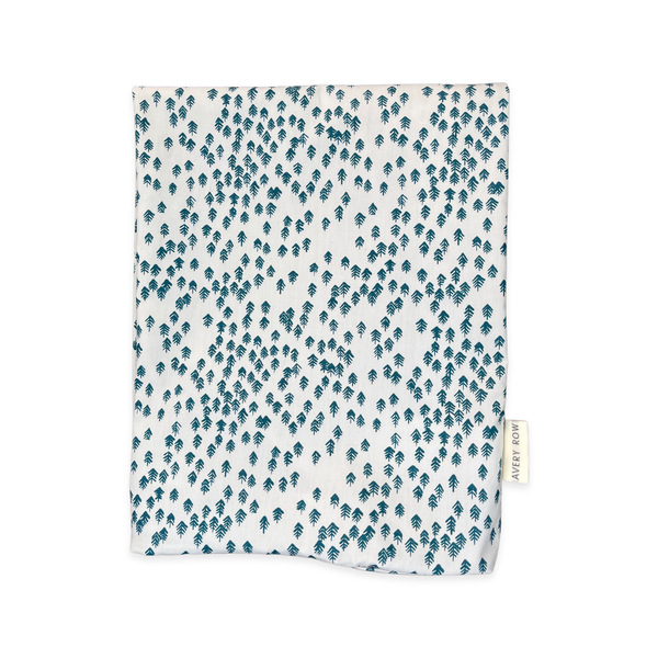 Organic Cotton Baby Changing Mat Cover (Nordic Forest)