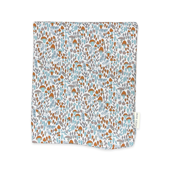 Organic Cotton Baby Changing Mat Cover (Woodland Walk)
