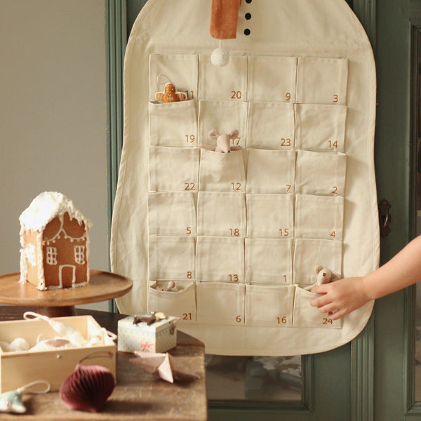 Frosty Friends Embroidered Christmas Advent Calendar