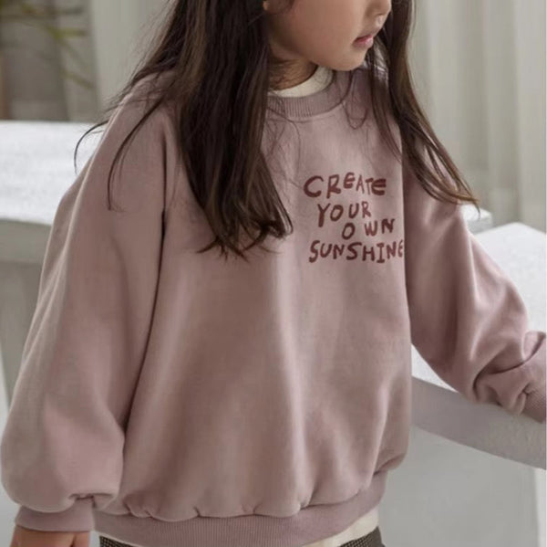 Sunshine Easy Sweatshirt (Pink)