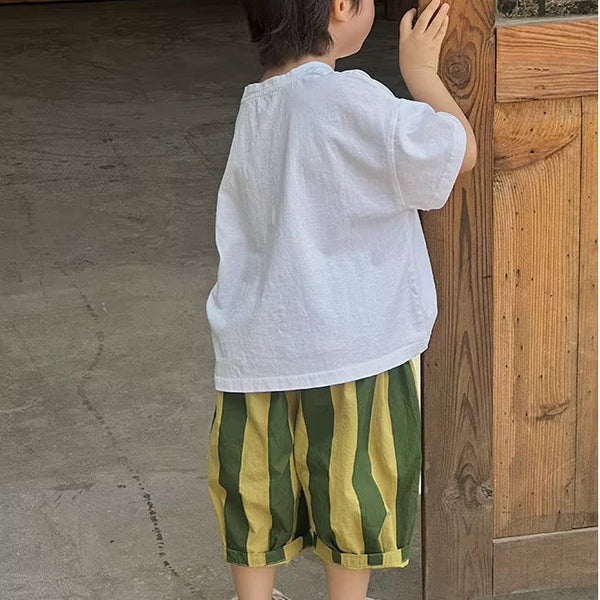 Rene Wide Stripe Shorts