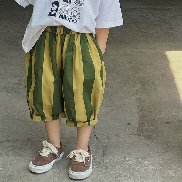 Rene Wide Stripe Shorts
