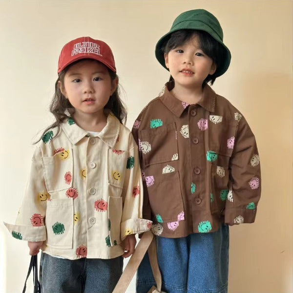 Smile Lightweight Jacket (Brown)