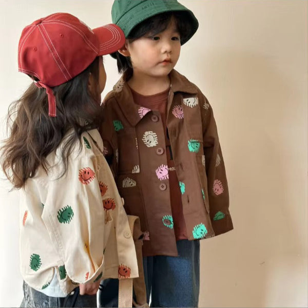Smile Lightweight Jacket (Brown)