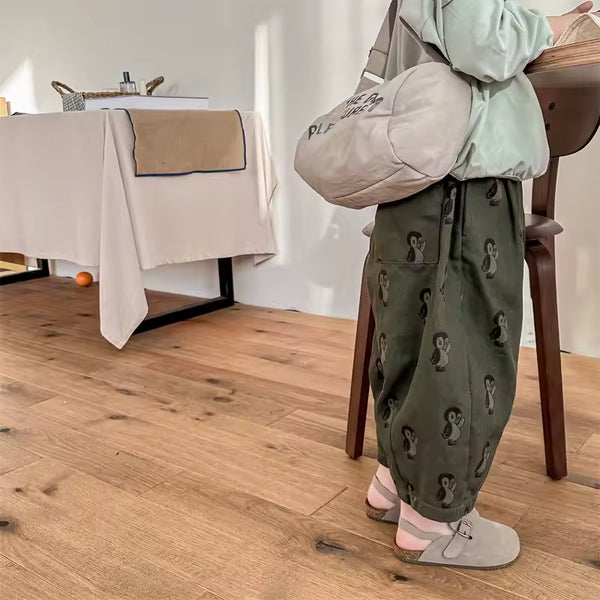 Pepe Penguin Balloon Pants (Green)