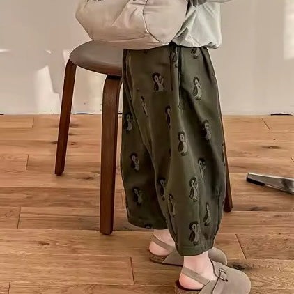 Pepe Penguin Balloon Pants (Green)