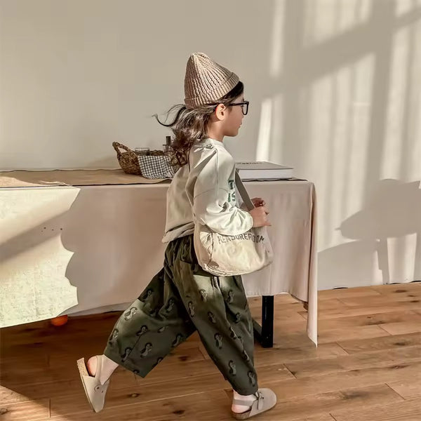 Pepe Penguin Balloon Pants (Green)