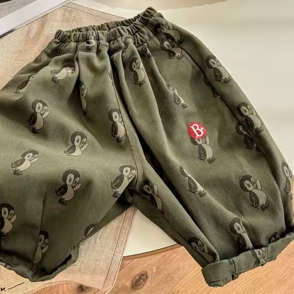 Pepe Penguin Balloon Pants (Green)