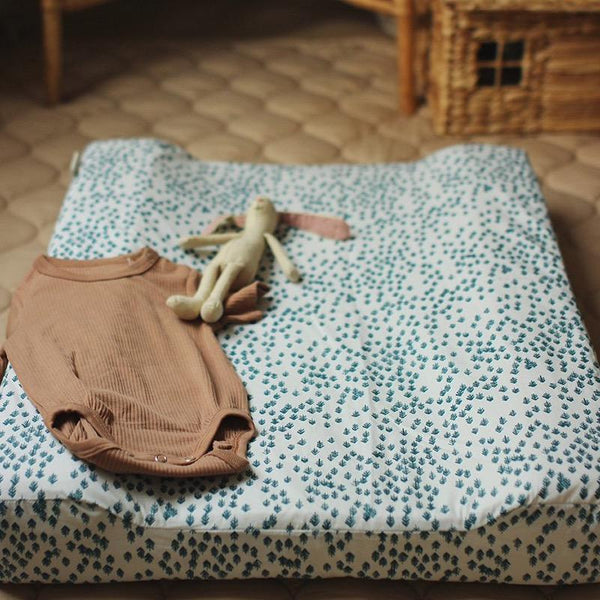 Organic Cotton Baby Changing Mat Cover (Nordic Forest)