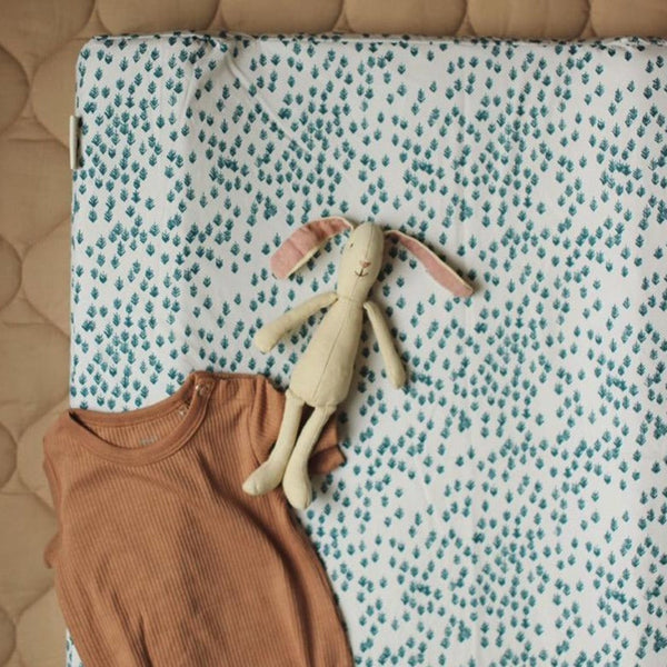 Organic Cotton Baby Changing Mat Cover (Nordic Forest)