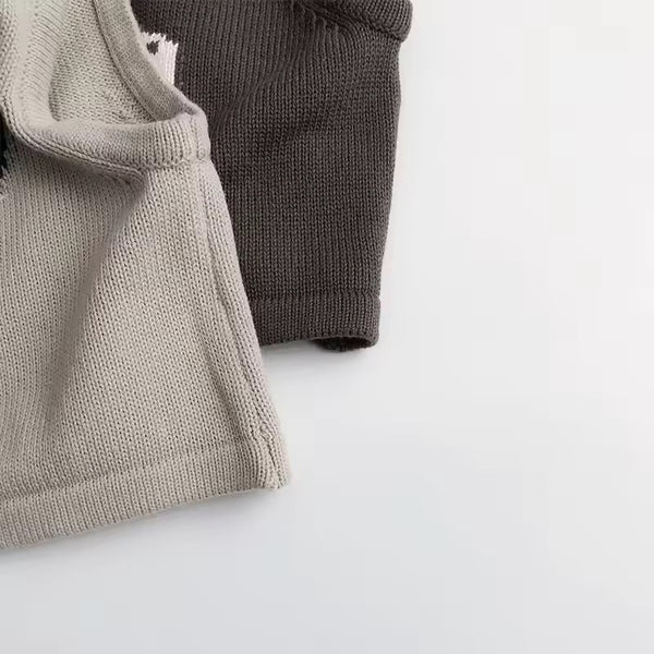 Arancia Cat Sleeveless Knit Vest