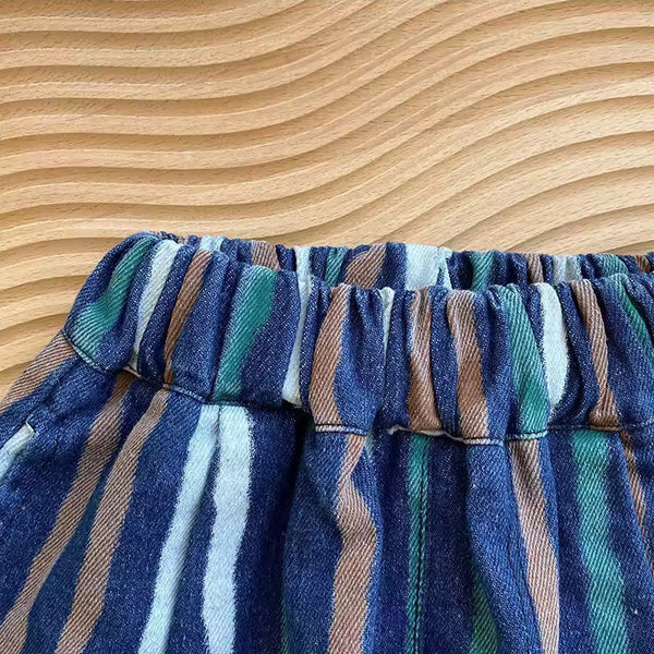 Diepe Denim Stripe Comfy Cut Jeans