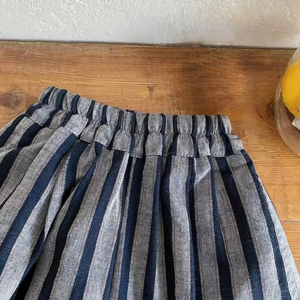 Reye Stripe Wide Leg Trousers