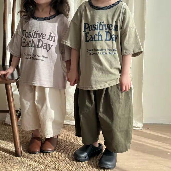 Olan Wide Everyday Unisex Trousers (Milk)