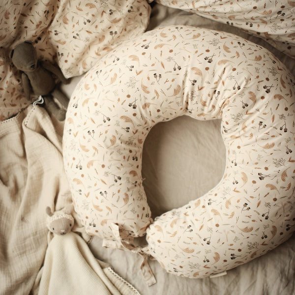 Organic Cotton Nursing Pillow (Grasslands)