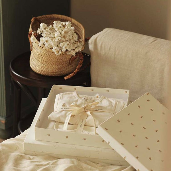 New Baby Sleepsuit and Blanket Gift Set (Bunny)