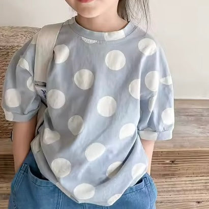 Zola Spot Short Sleeve Tee (Sky)