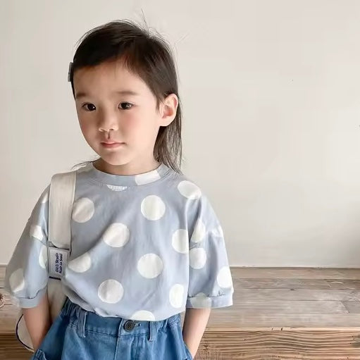 Zola Spot Short Sleeve Tee (Sky)