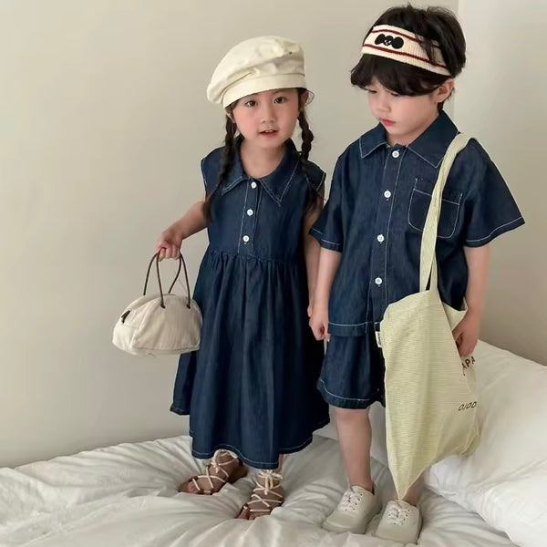 Barco Denim Sleeveless Dress