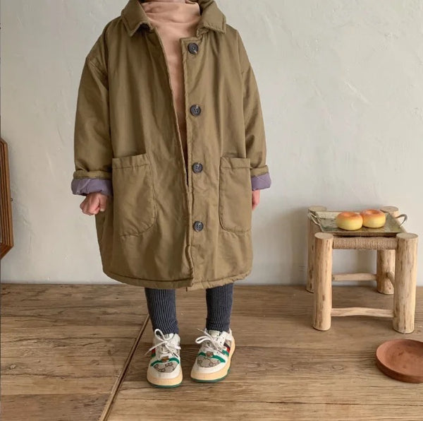 Theo Everyday Padded Coat (Olive)