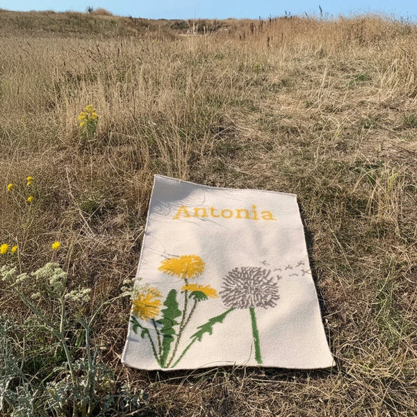 The Dandelion Hand Woven Personalised Wall Art