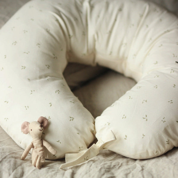 Organic Cotton Nursing Pillow (Nettle Scatter)