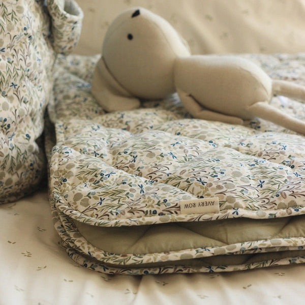 Quilted Stay & Play Mat (Riverbank)