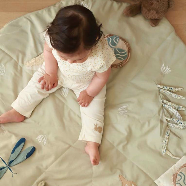 Organic Cotton Sensory Activity Playmat (Riverbank)