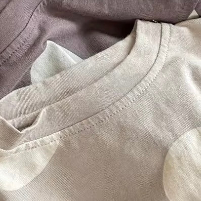 Dante Dot Long Sleeve Tee (Stone)